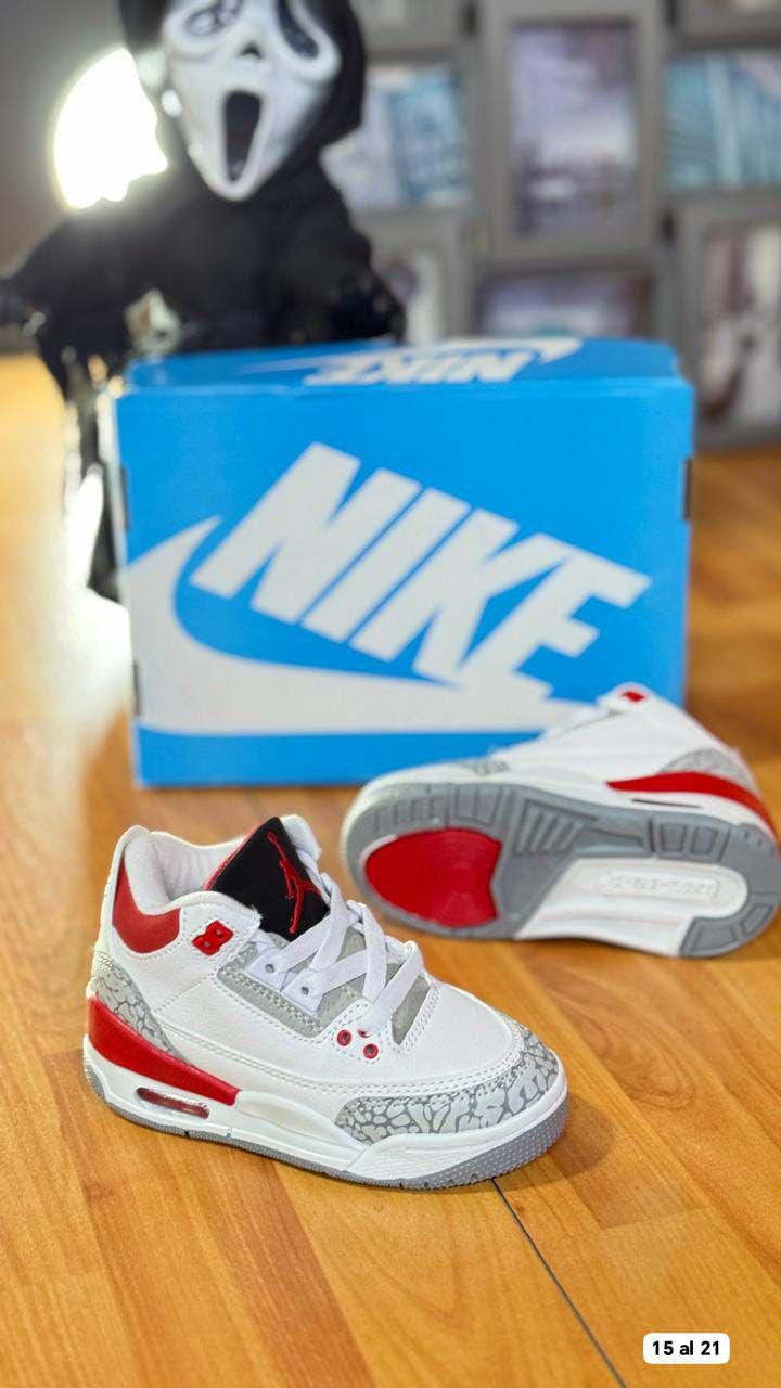 NUEVO JORDAN RETRO 3 KIDS