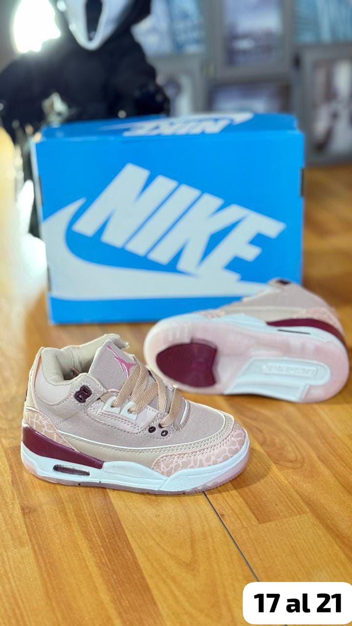 NUEVO JORDAN RETRO 3 KIDS