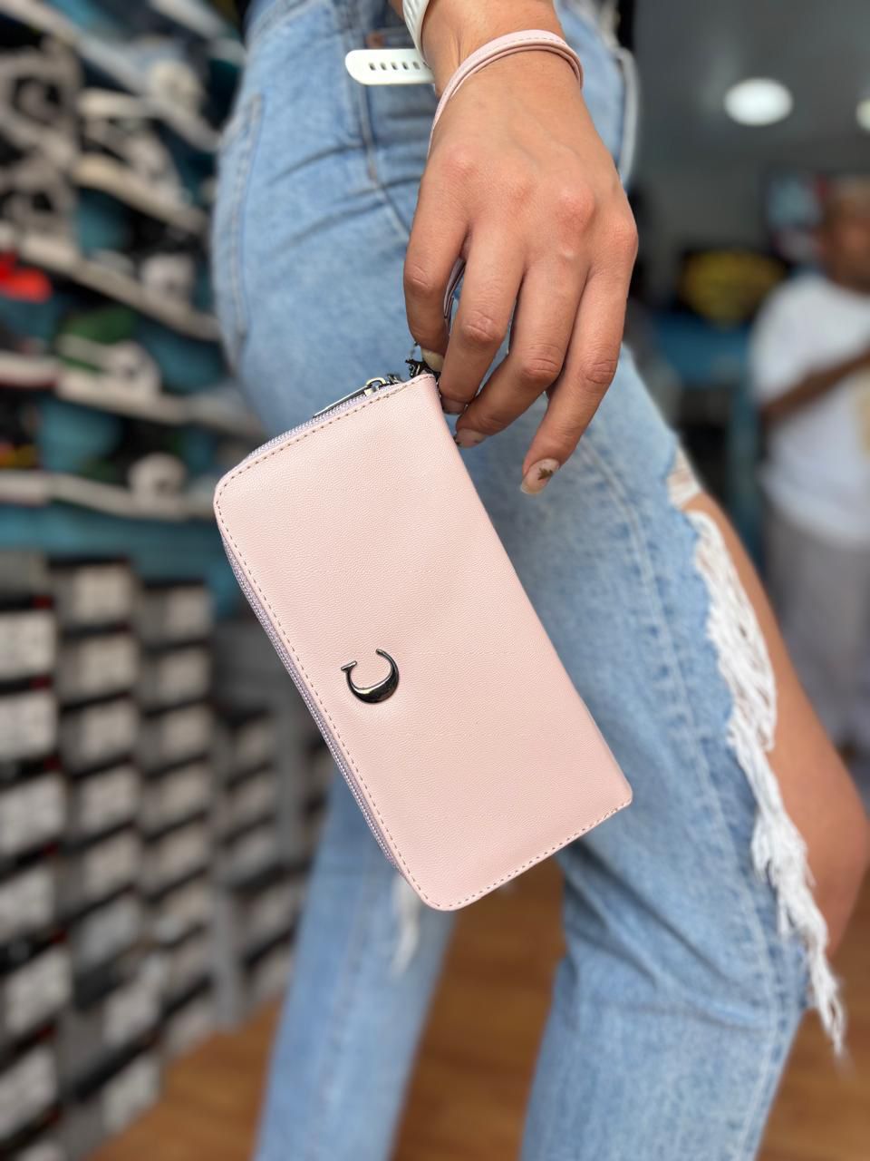 NUEVO MONEDERO 3 CIERRES ,CARTERA COACH