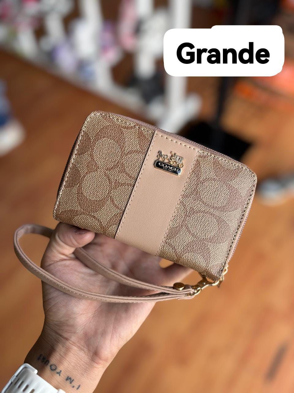 NUEVAS CARTERAS COACH GRANDE