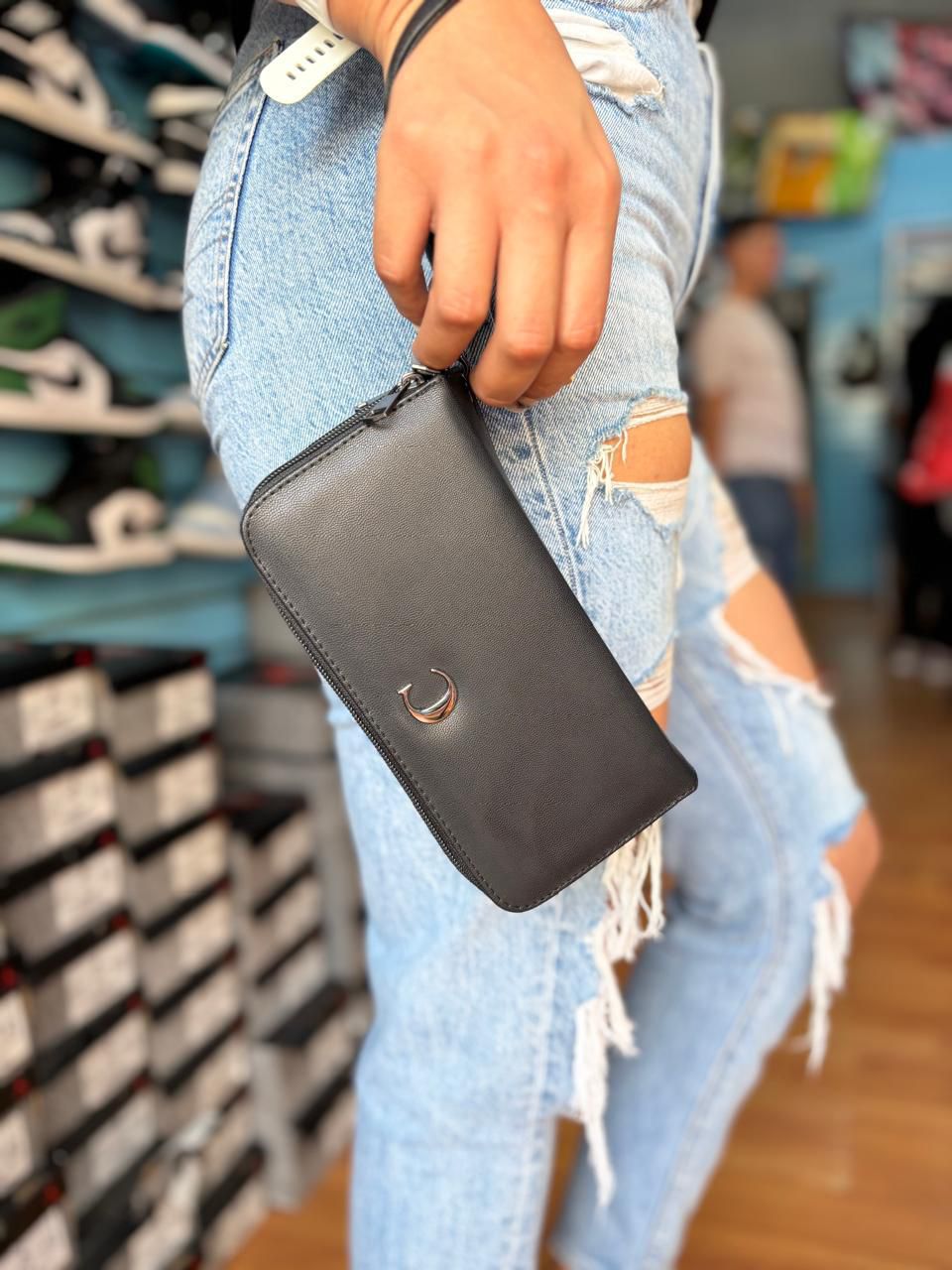 NUEVO MONEDERO 3 CIERRES ,CARTERA COACH