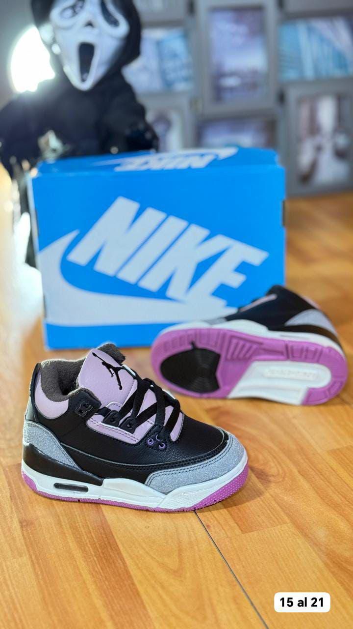 NUEVO JORDAN RETRO 3 KIDS