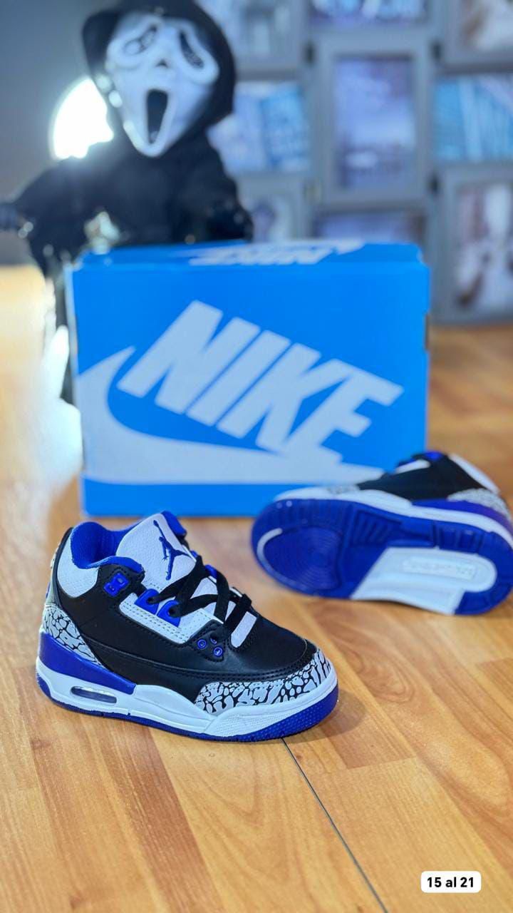 NUEVO JORDAN RETRO 3 KIDS