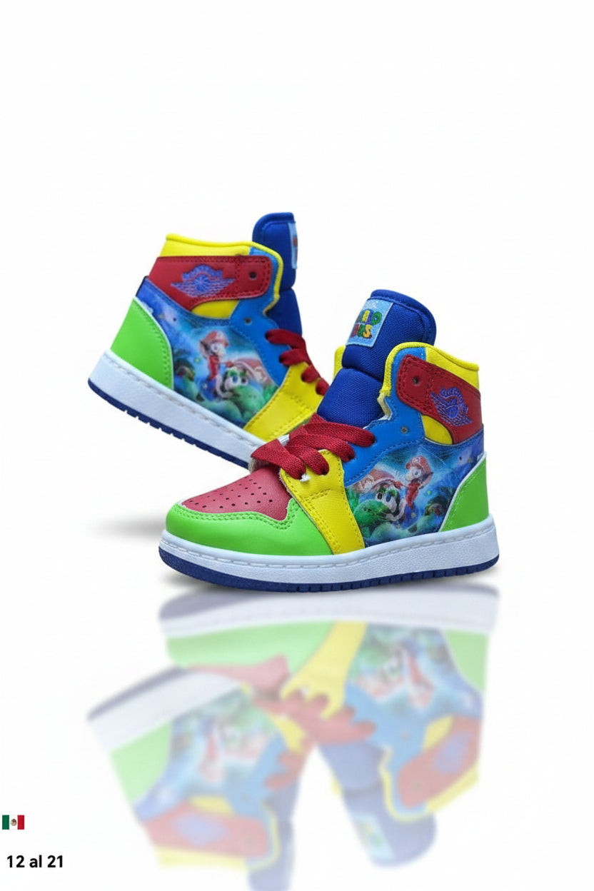 RETRO 1 KIDS MARIO Y PRINCESA