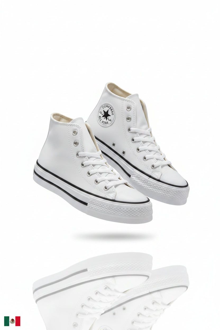 CONVERSE DE PIEL VULCANIZADOS DAMA
