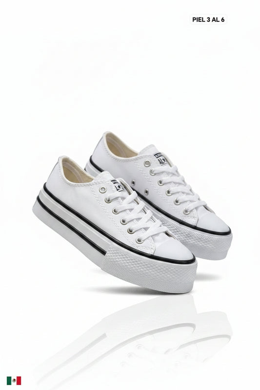CONVERSE DE PIEL VULCANIZADOS DAMA