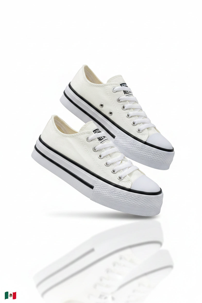 CONVERSE DE PIEL VULCANIZADOS DAMA